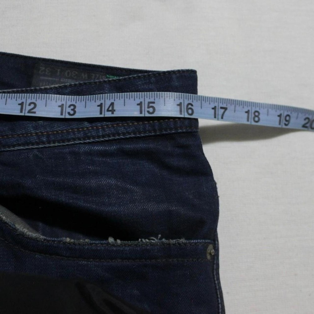 Mens Diesel Braddom Y2K Grunge Punk Skater Streetwear Straight Dark Wash Jeans - Picture 6 of 8